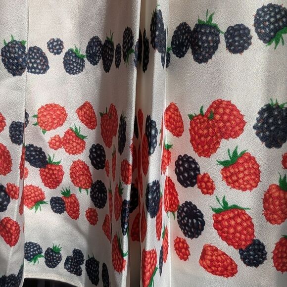 Jcrew Berry Pleated Skirt Size Tall 10 - Picture 13 of 16